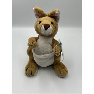 GANZ Webkinz KANGAROO Plush HM 180 with Code / Retired - READ